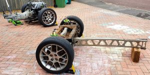 Mazda MX-5 Separated Front and Back Sub-frames